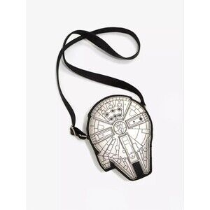 Loungefly Star Wars Millennium Falcon Faux Leather Crossbody Shoulder Bag NWT
